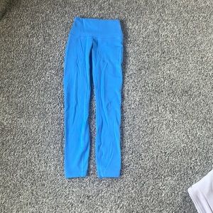 Blue Nile wonder train lululemon leggings size 0 perfect condition